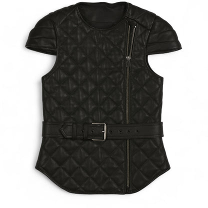 Armor Vest Leather Jacket