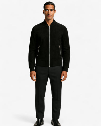 Classic Suede Bomber