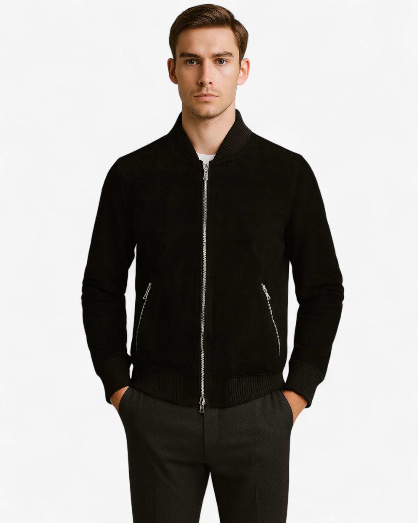 Classic Suede Bomber